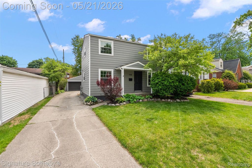 115 W Houstonia Avenue, Royal Oak, MI 48073