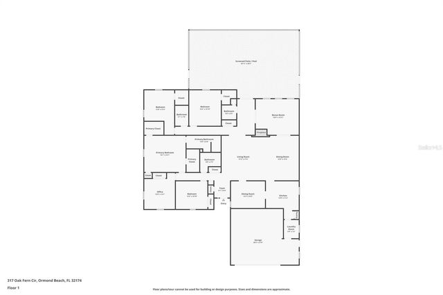 317 OAK FERN CIRCLE, Ormond Beach, FL 32174