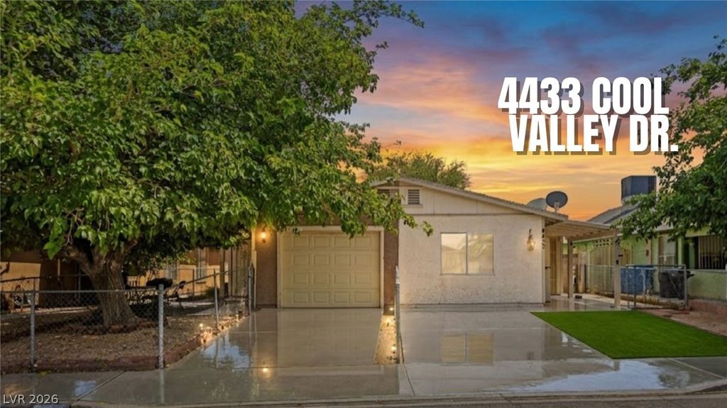 4433 Cool Valley Drive, Las Vegas, NV 89110