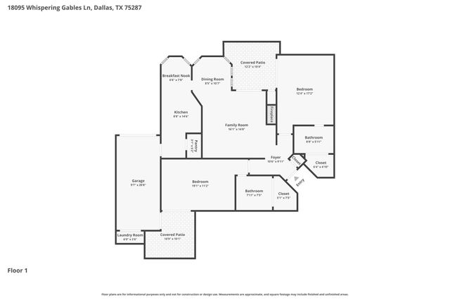 18095 Whispering Gables Lane, Dallas, TX 75287