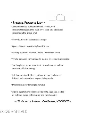 15 Michelle Avenue, Old Bridge, NJ 08857