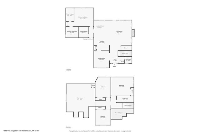 1865 Old Maypearl Road, Waxahachie, TX 75167