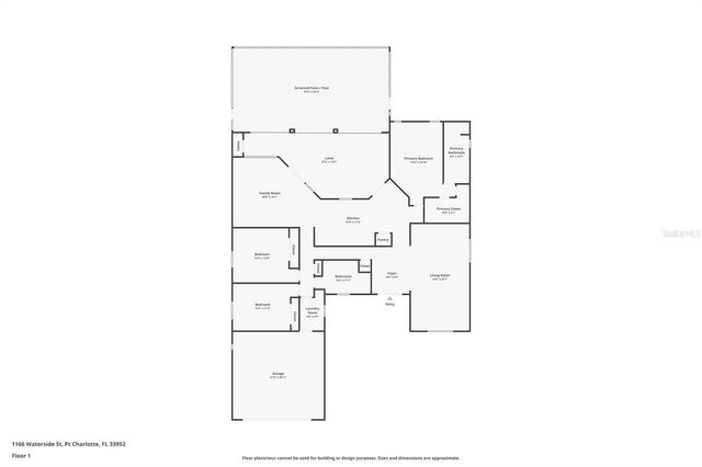 1166 WATERSIDE STREET, Port Charlotte, FL 33952