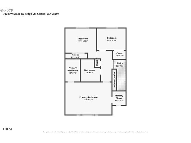 733 Nw MEADOW RIDGE Ln, Camas, WA 98607