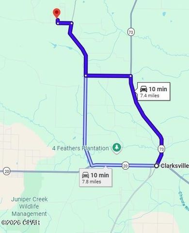 21260 NW Oak Tree Road, Clarksville, FL 32430