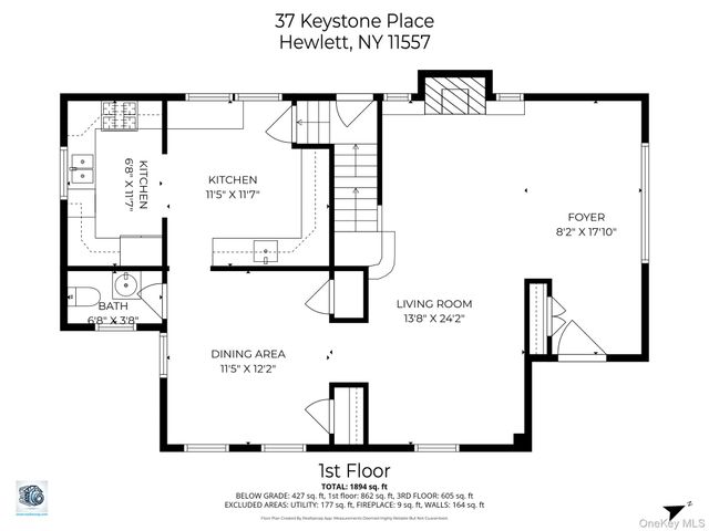 37 Keystone Place, Hewlett, NY 11557