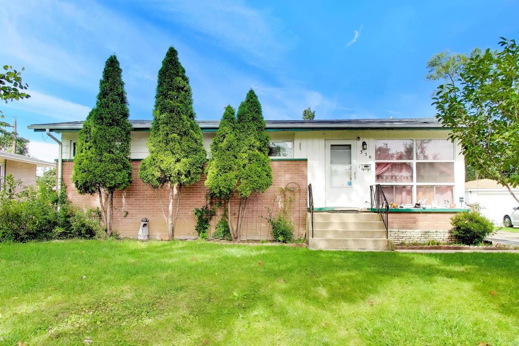 336 E Alden Drive, Addison, IL 60101 — exterior
