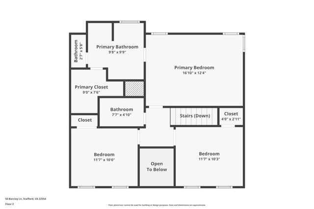 50 BARCLAY LN, Stafford, VA 22554