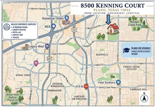 8500 Kenning Court, Plano, TX 75024