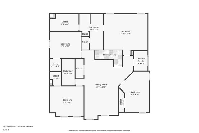 701 N Abigail Lane, Ellettsville, IN 47429