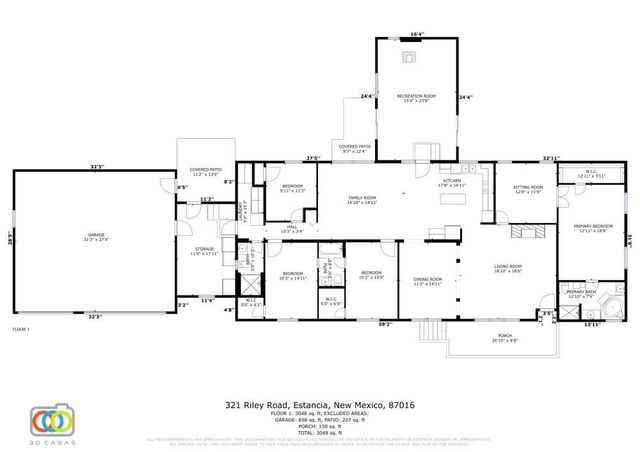 321 Riley Road, Estancia, NM 87016