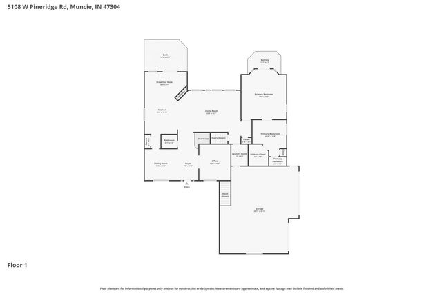 5108 W Pineridge Drive, Muncie, IN 47304