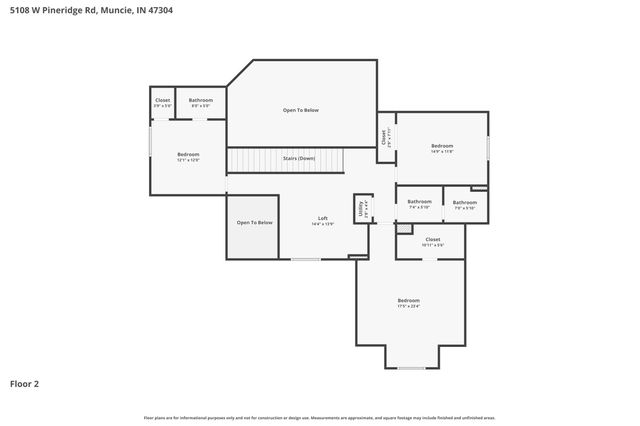 5108 W Pineridge Drive, Muncie, IN 47304