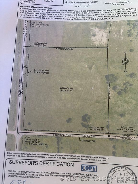 3894 Red Oak, Sulphur, OK 73086