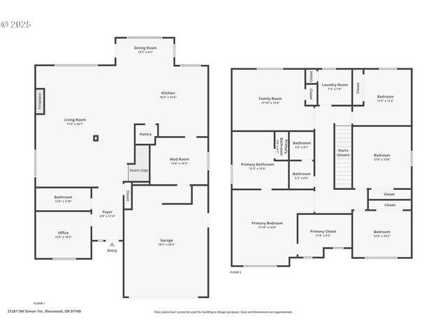 21281 Sw SIMON Ter, Sherwood, OR 97140