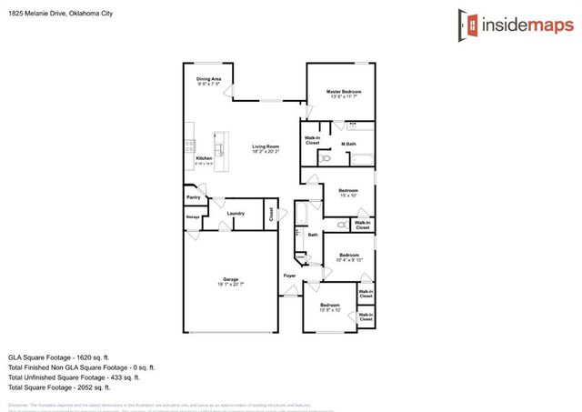 1825 Melanie Drive, Yukon, OK 73099