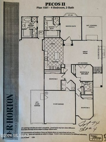 60594 E Blackcrest Loop, Tucson, AZ 85739