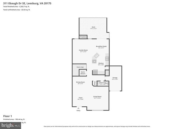 311 EBAUGH DR SE, Leesburg, VA 20175
