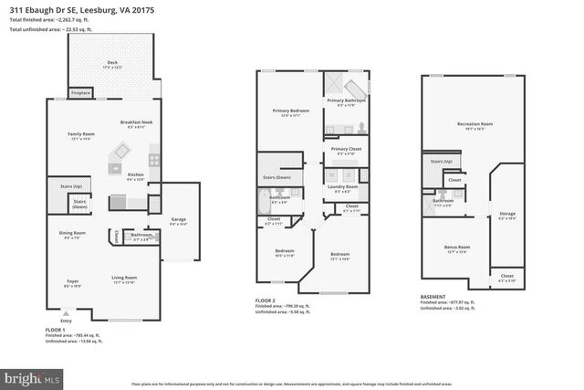 311 EBAUGH DR SE, Leesburg, VA 20175