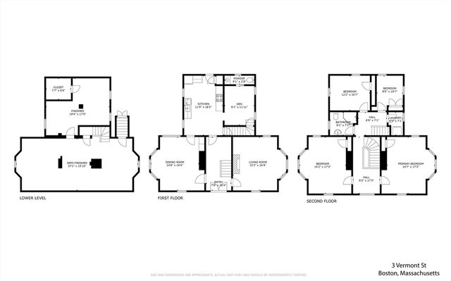 3 Vermont St, Boston, MA 02132