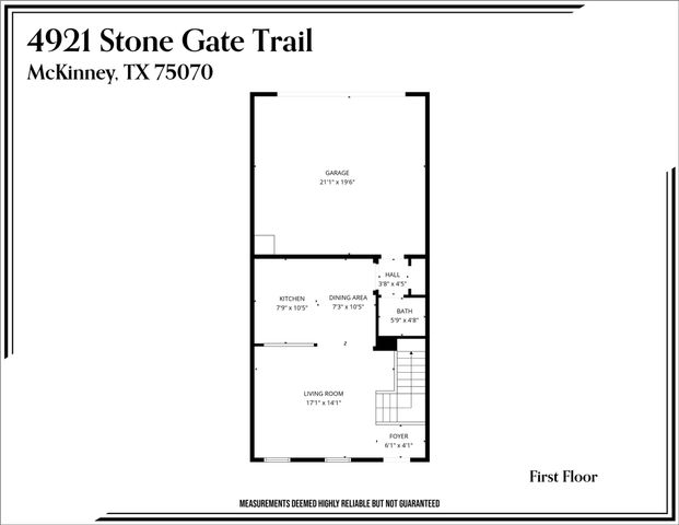 4921 Stone Gate Trail, Mckinney, TX 75070