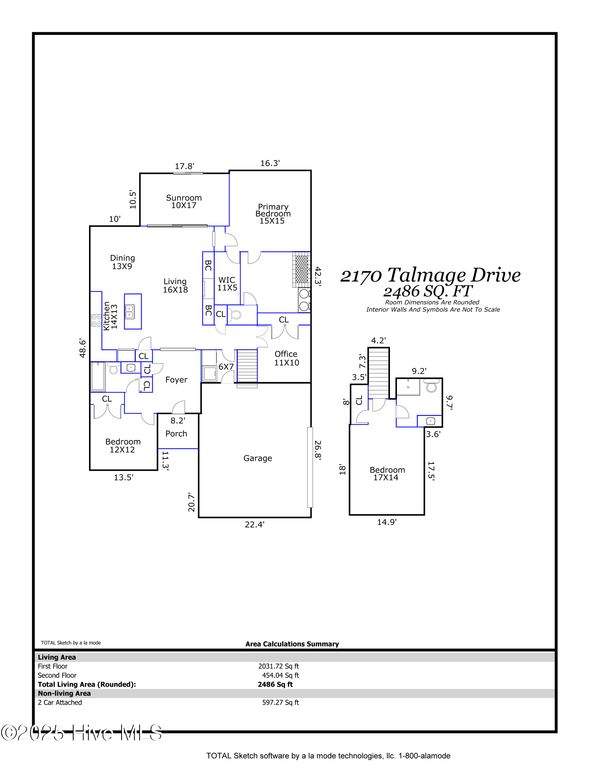 2170 Talmage Drive, Leland, NC 28451
