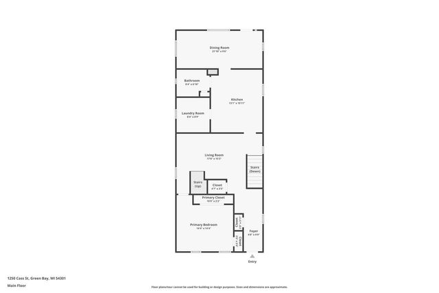 1250 CASS STREET, Green Bay, WI 54301