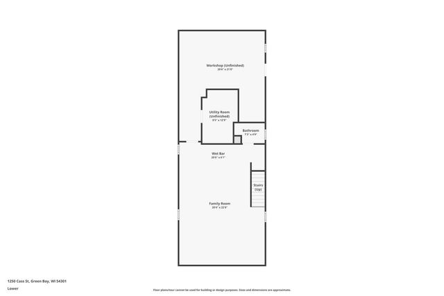 1250 CASS STREET, Green Bay, WI 54301