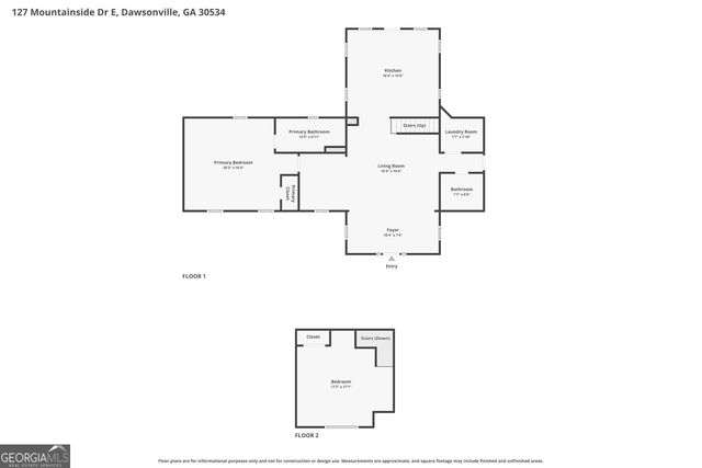 127 Mountainside Drive E, Dawsonville, GA 30534