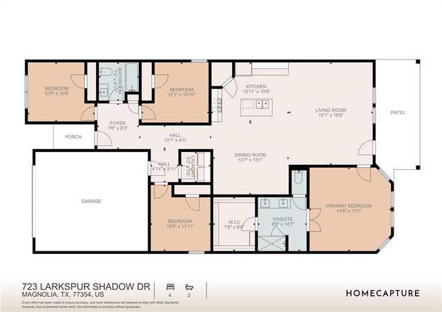 723 Larkspur Shadow Drive, Magnolia, TX 77354
