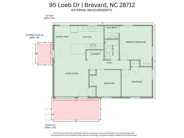 95 Loeb Drive, Brevard, NC 28712