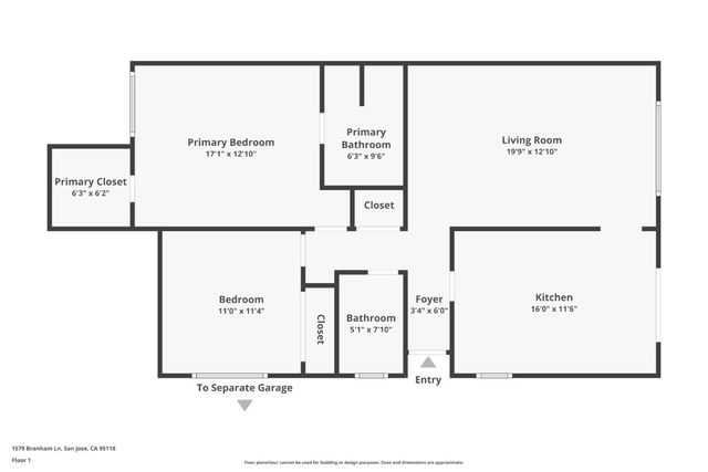 1579 Branham Lane, San Jose, CA 95118