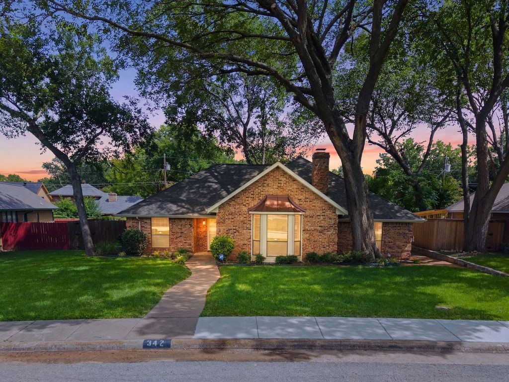 342 Hillcroft Drive, Duncanville, TX 75137 — exterior