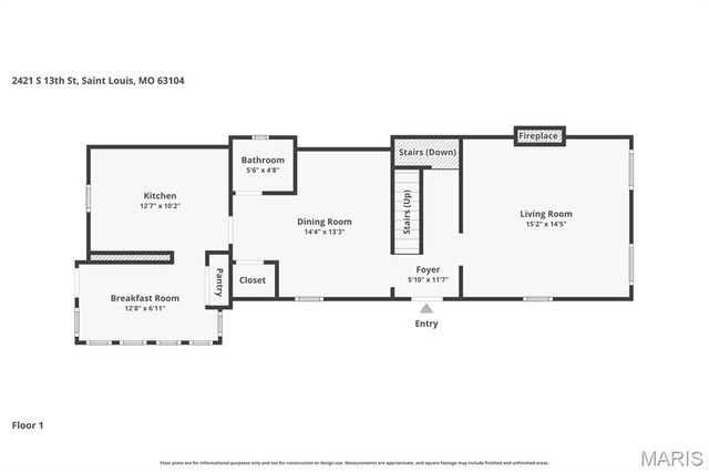 2421 S 13TH Street, St Louis, MO 63104