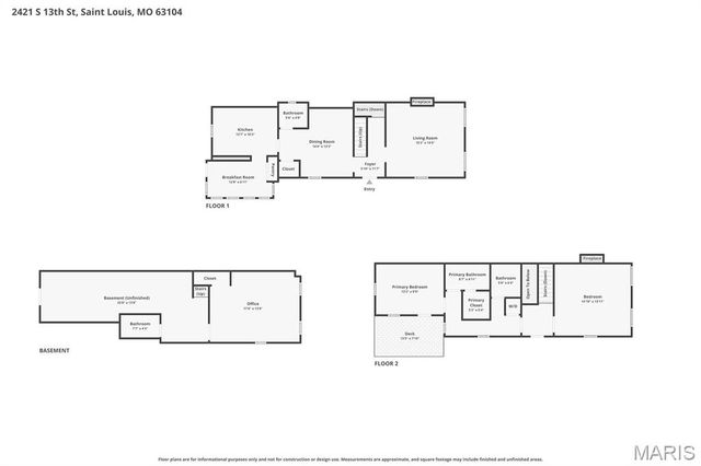 2421 S 13TH Street, St Louis, MO 63104