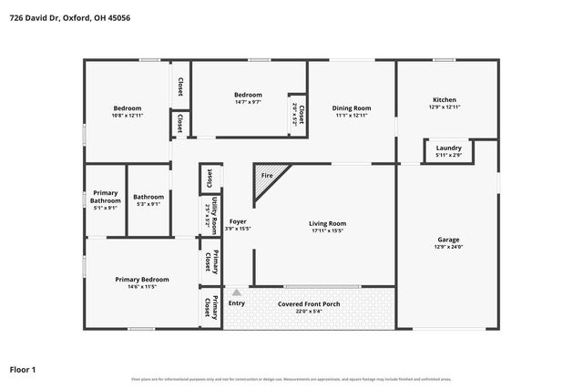 726 David Drive, Oxford, OH 45056