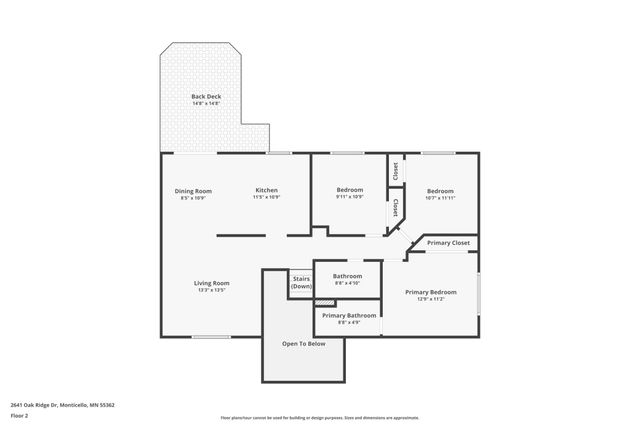 2641 Oak Ridge Drive, Monticello, MN 55362