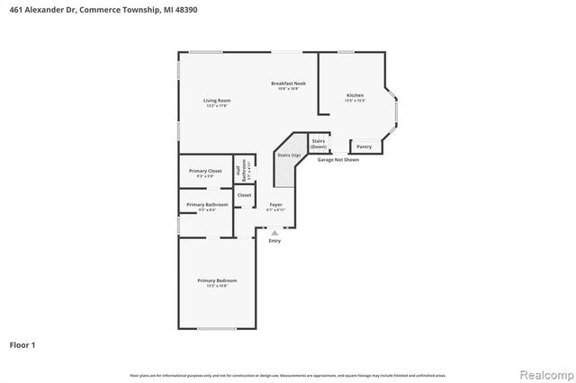 461 Alexander Drive, Commerce Twp, MI 48390