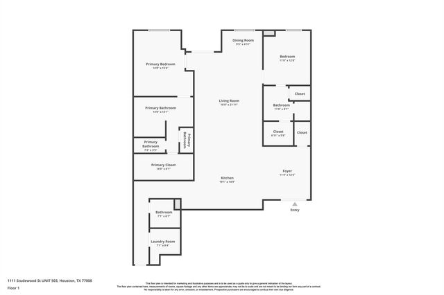 1111 Studewood Street 503, Houston, TX 77008
