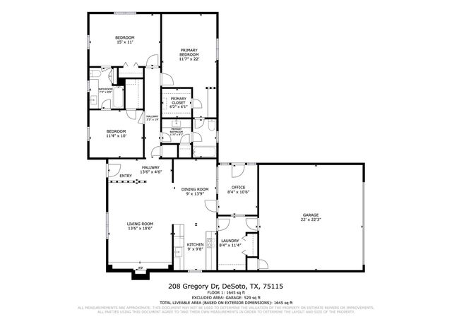 208 Gregory Drive, Desoto, TX 75115