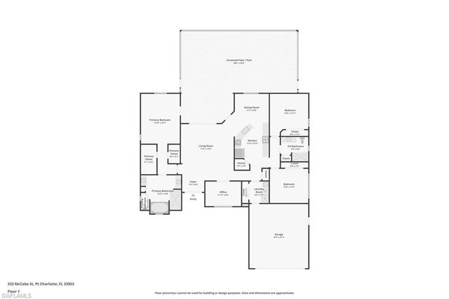 332 McCabe ST, Port Charlotte, FL 33953