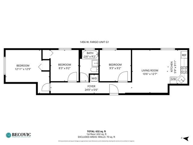 1456 W Fargo Avenue G1, Chicago, IL 60626