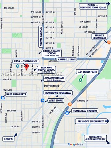 153 NW 6th St, Homestead, FL 33030