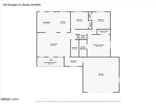 1257 Wrangler Circle, Minden, NV 89423