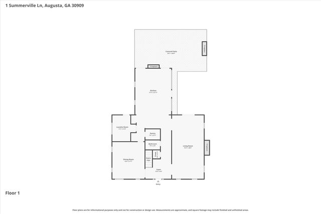 1 Summerville Lane, Augusta, GA 30909