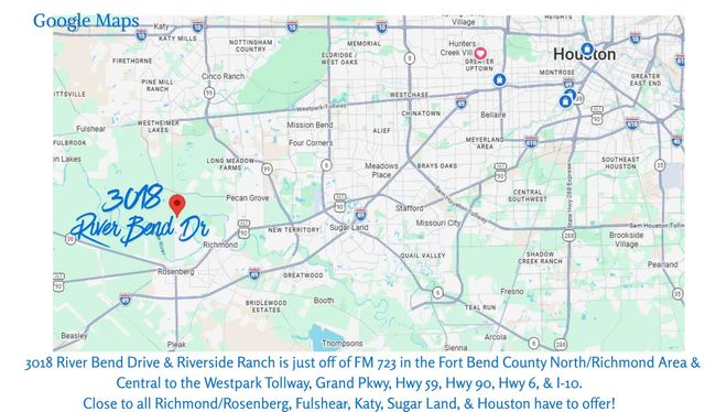 3018 River Bend Drive, Rosenberg, TX 77471