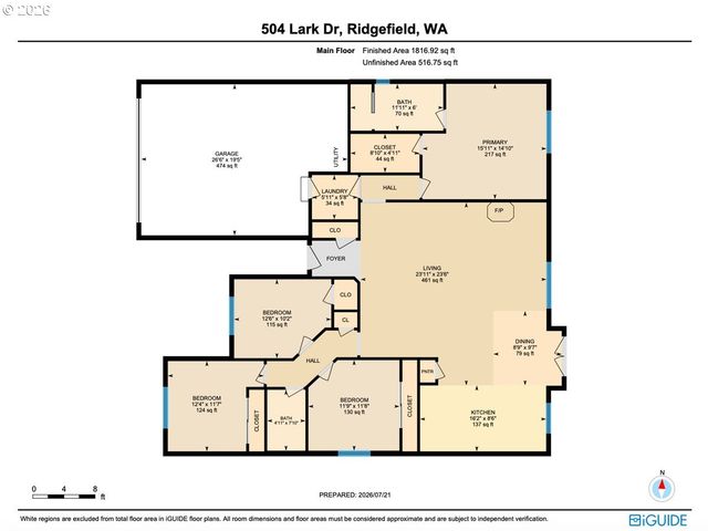 504 N LARK Dr, Ridgefield, WA 98642