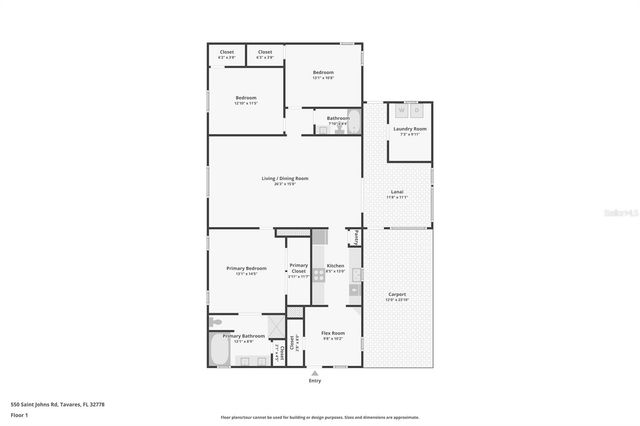550 SAINT JOHNS ROAD, Tavares, FL 32778