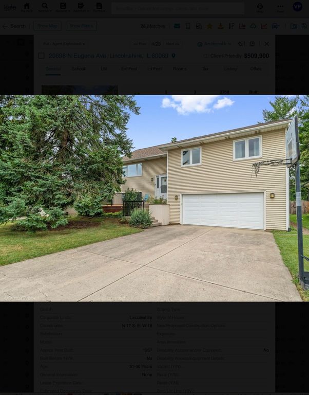 20698 N Eugene Avenue, Lincolnshire, IL 60069