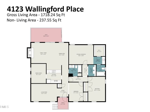4123 Wallingford Place, Durham, NC 27707